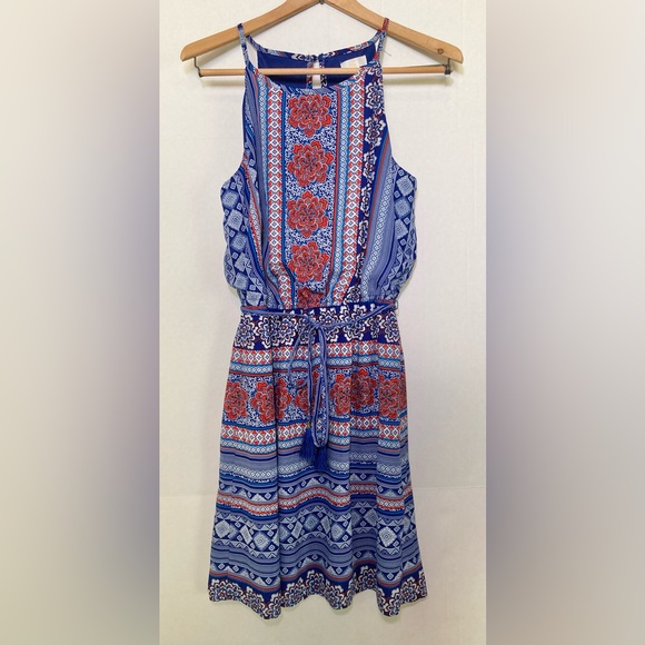 C Dresses & Skirts - C 🟣 Size Medium Boho Print Sundress